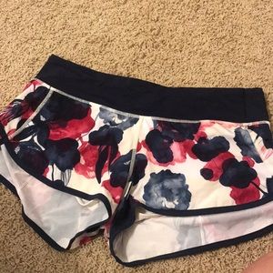 Lululemon speed shorts